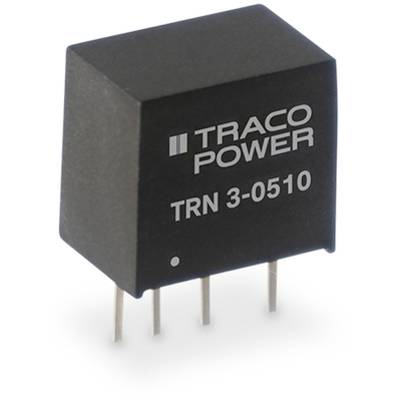   TracoPower  TRN 3-0512  DC/DC converter (print)  9 V DC  +12 V DC  250 mA  3 W  No. of outputs: 1 x  Content 10 pc(s)