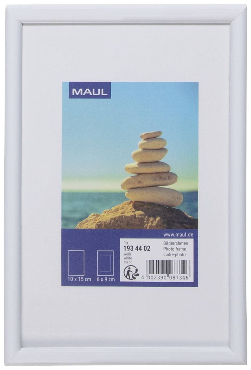 Maul 1934402 Picture frame Paper size: 10 x 15 cm White