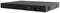 Black 1U rack-mount enclosure, front panel with power switch and ventilation openings. Suitable for mounting in server racks.
