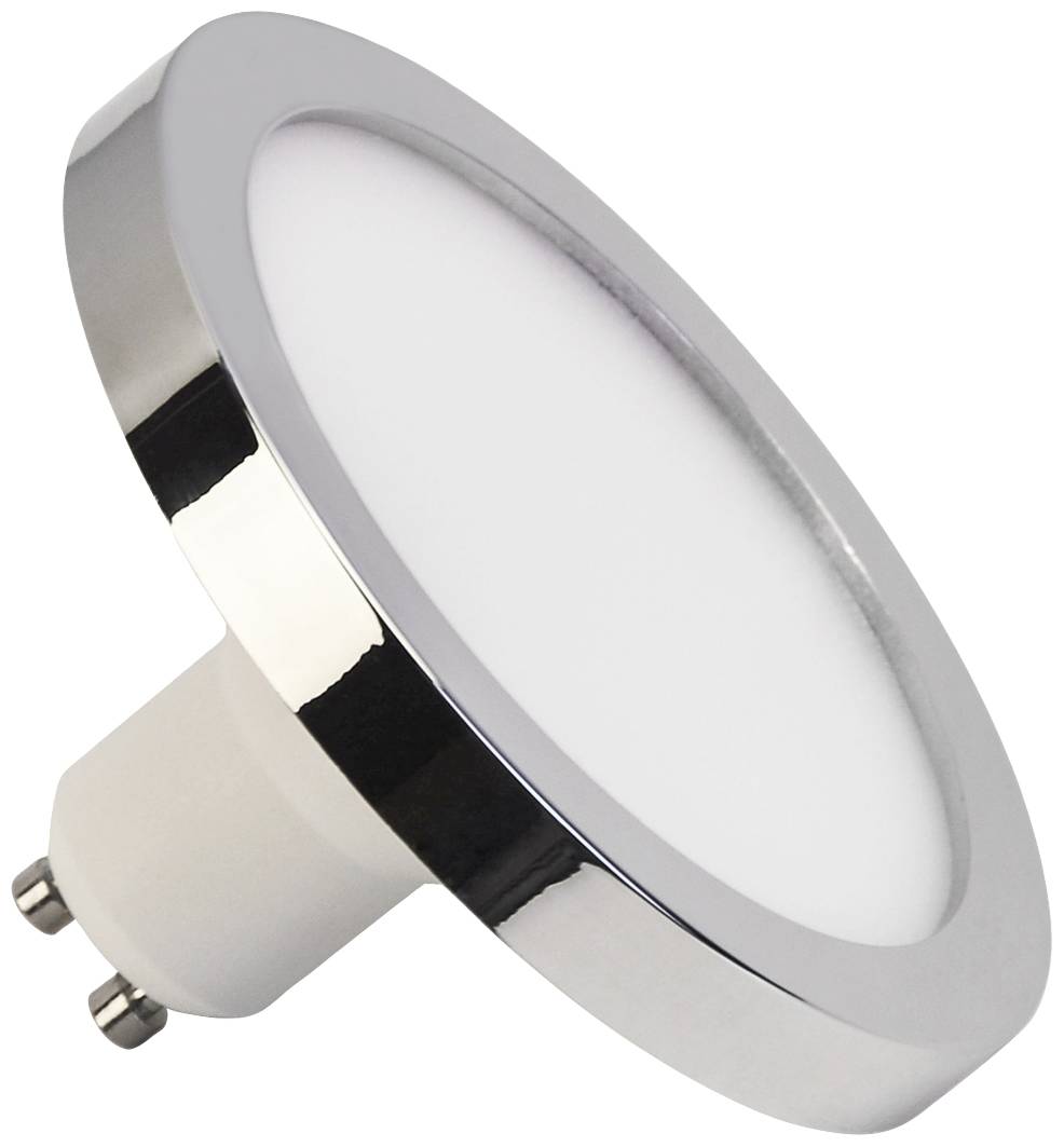LightMe LM85400 LED (monochrome) EEC G (A - G) GU10 6 W Warm white (Ø x H) 90 mm x 53 mm 1 pc(s)-0