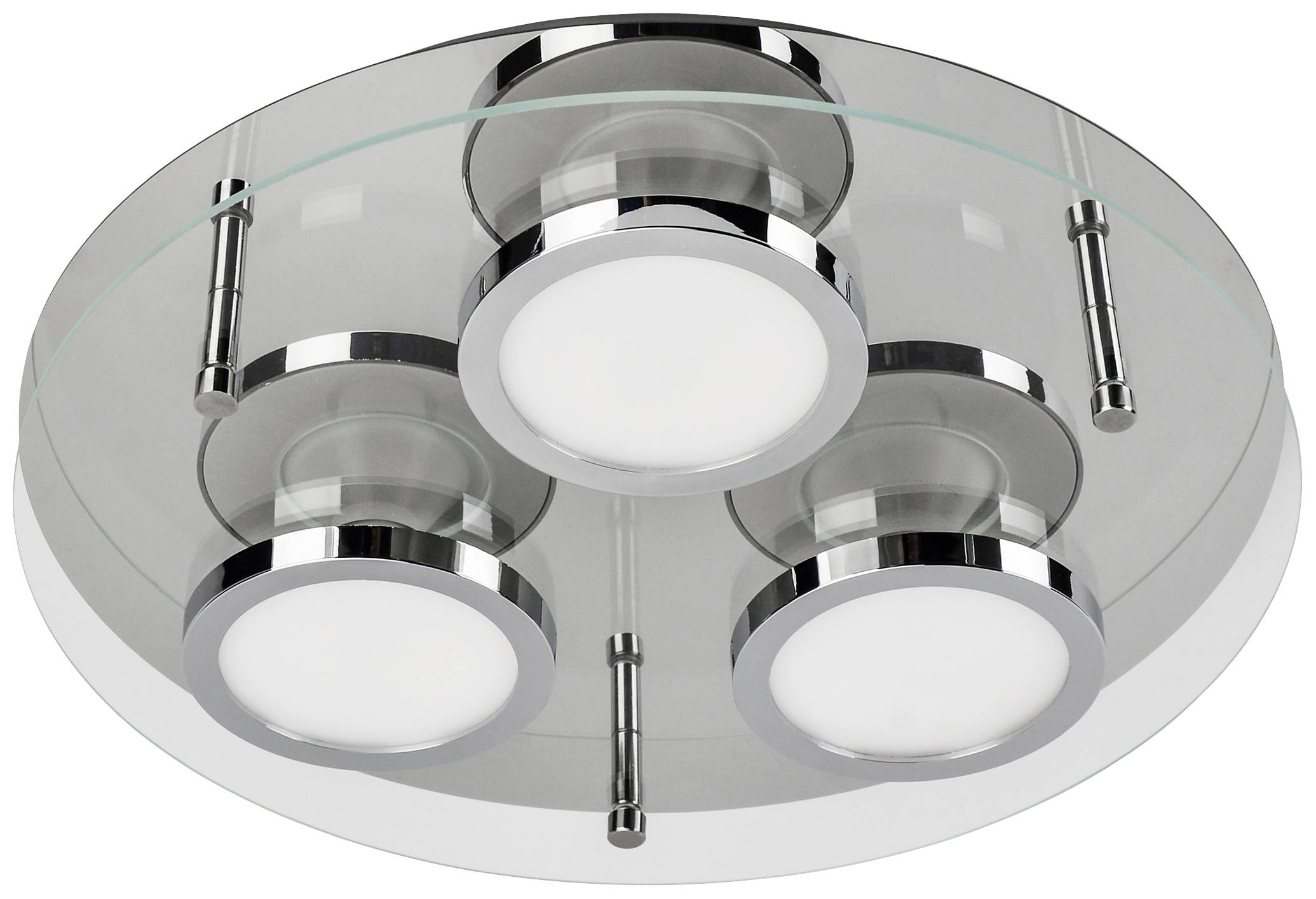 LightMe Chromia LM85623 LED wall light GU10 15 W LED (monochrome) Chrome