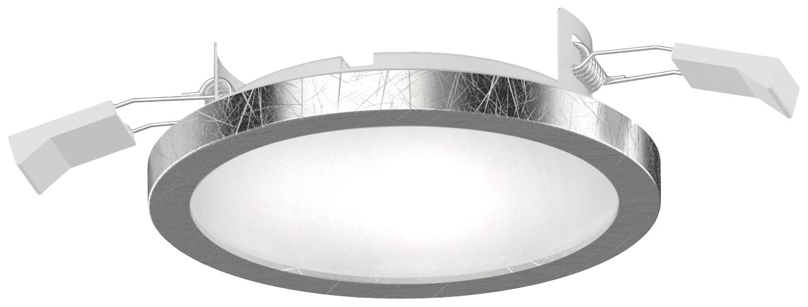 LightMe LM85665 Aqua LED recessed light LED (monochrome) 6 W Silver leaf (glossy)