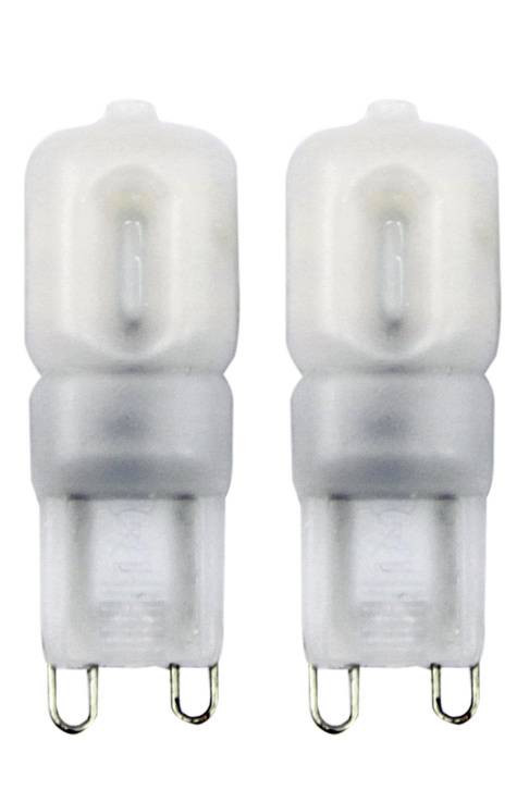 LightMe LM85911 LED (monochrome) EEC F (A - G) G9 3.5 W = 32 W Warm white (Ø x H) 16 mm x 50 mm 2 pc(s)