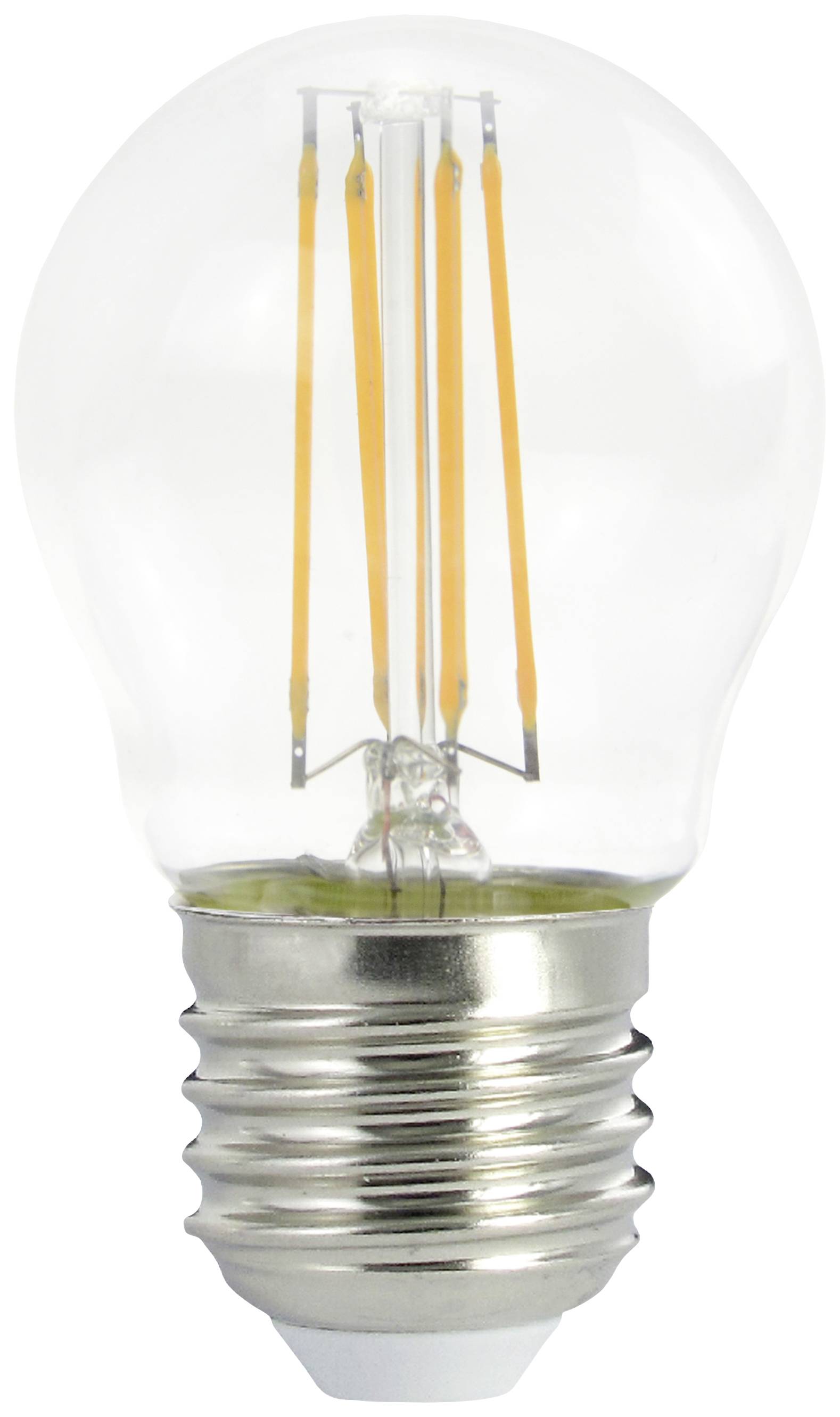 LightMe LM85275 LED (monochrome) EEC E (A - G) E-27 Pear shape 4 W = 40 W Warm white (Ø x H) 45 mm x 77 mm 1 pc(s)