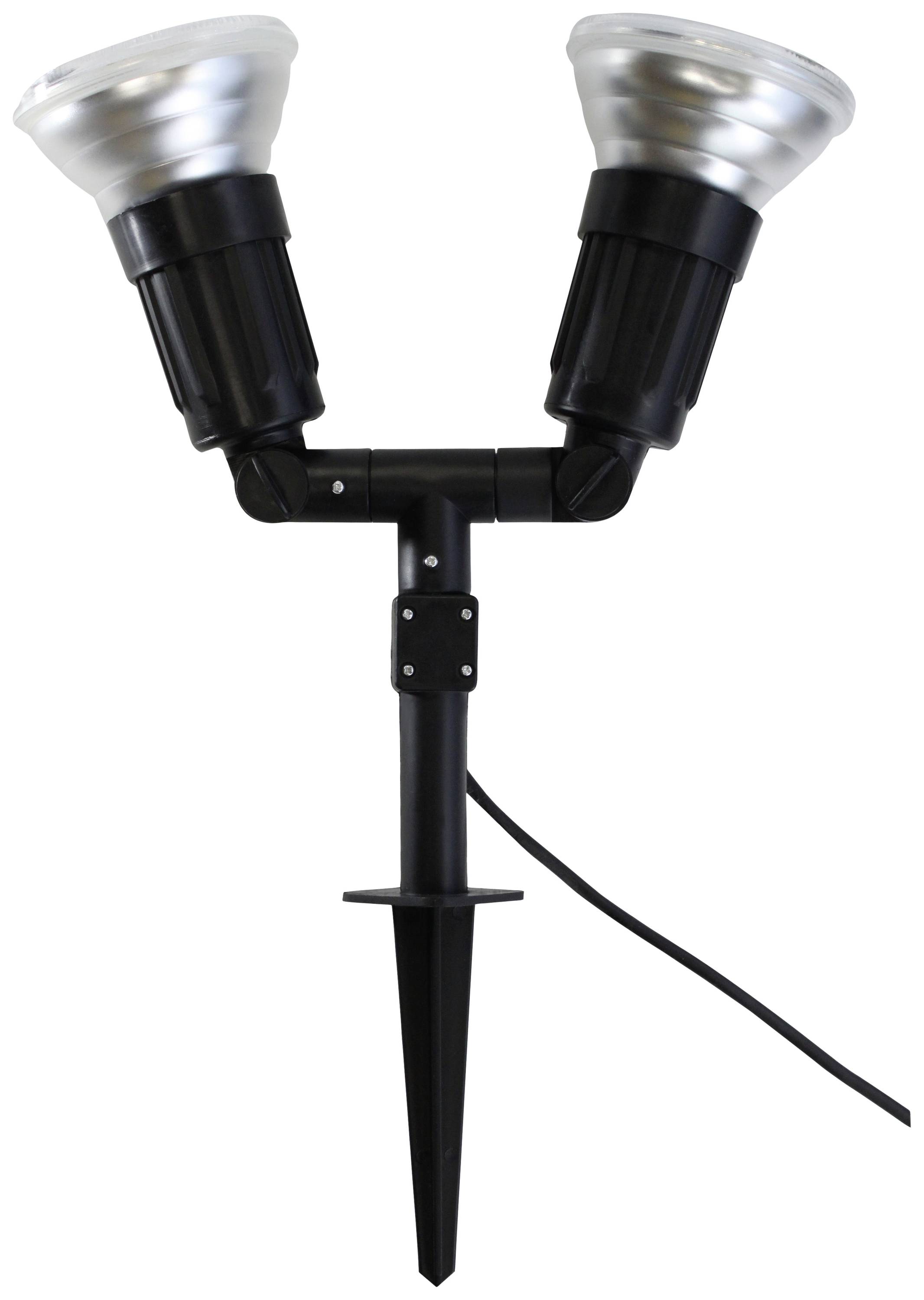 Megatron MT70814 Cappi 2 Garden light E-27 Black