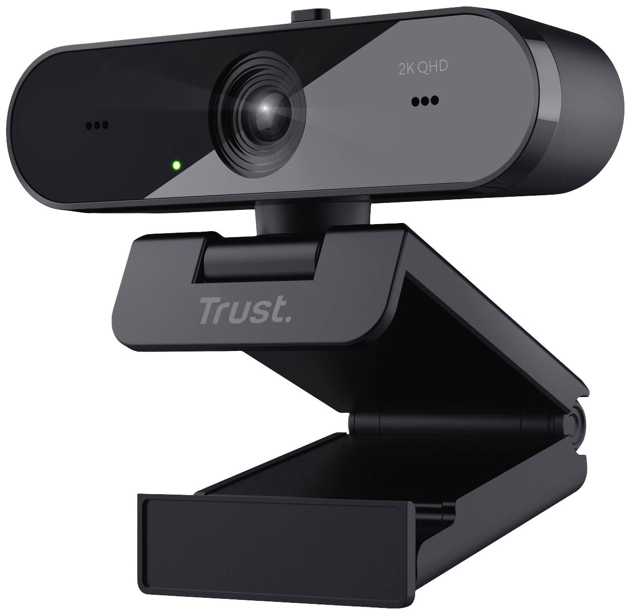 Trust TW-250 QHD Webcam 2560 x 1440 Pixel Stand, Clip mount