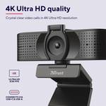 Trust TW-350 4K UHD 4k webcam 3840 x 2160 Pixel Stand, Clip mount