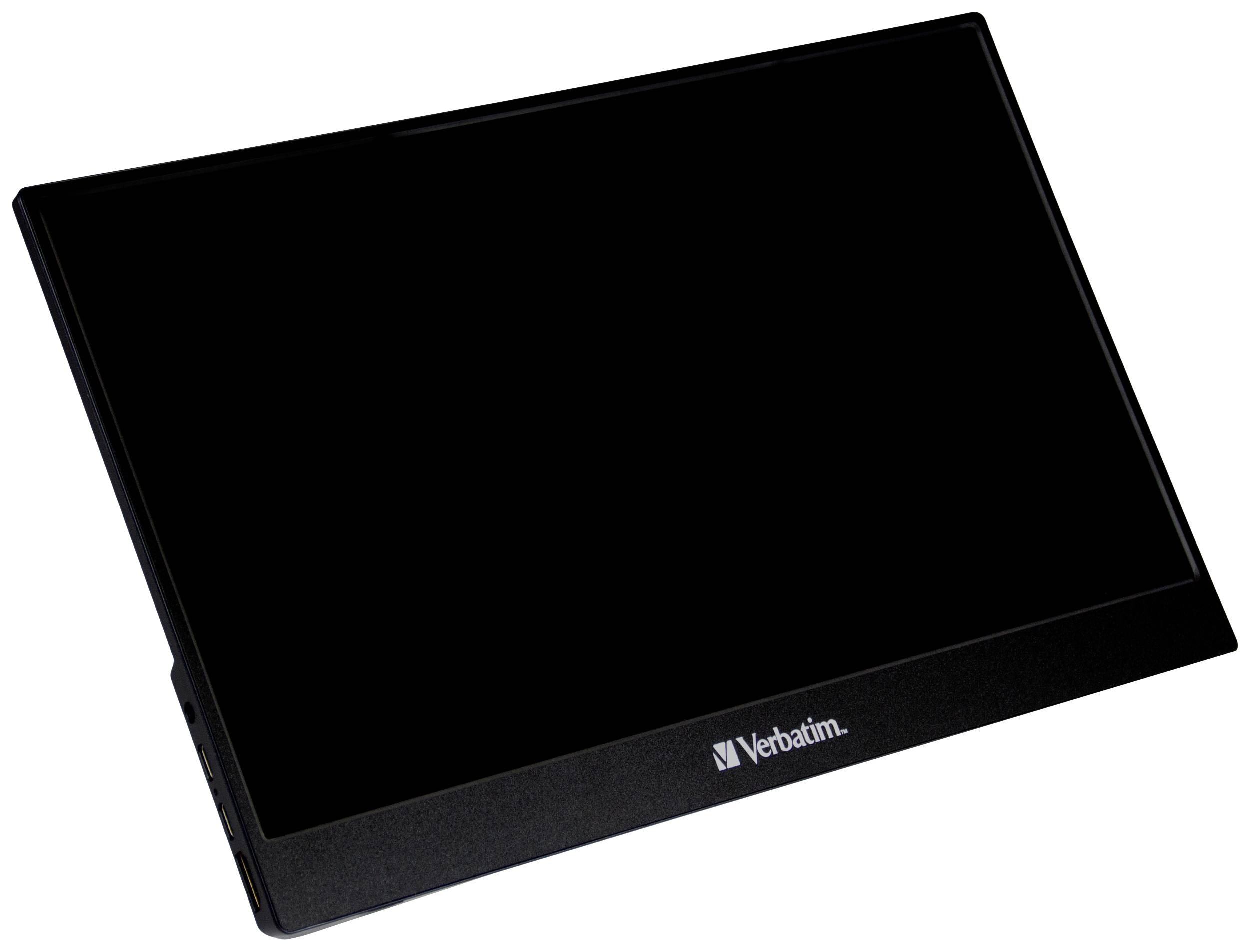Verbatim PM-14 LCD EEC A (A - G) 35.6 cm (14 inch) 1920 x 1080 p 16:9 6 ms HDMI™, USB A (USB 2.0), USB C®, Headphone jack (3.5 mm) IPS LCD