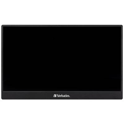 A black Verbatim screen with no visible content or display.