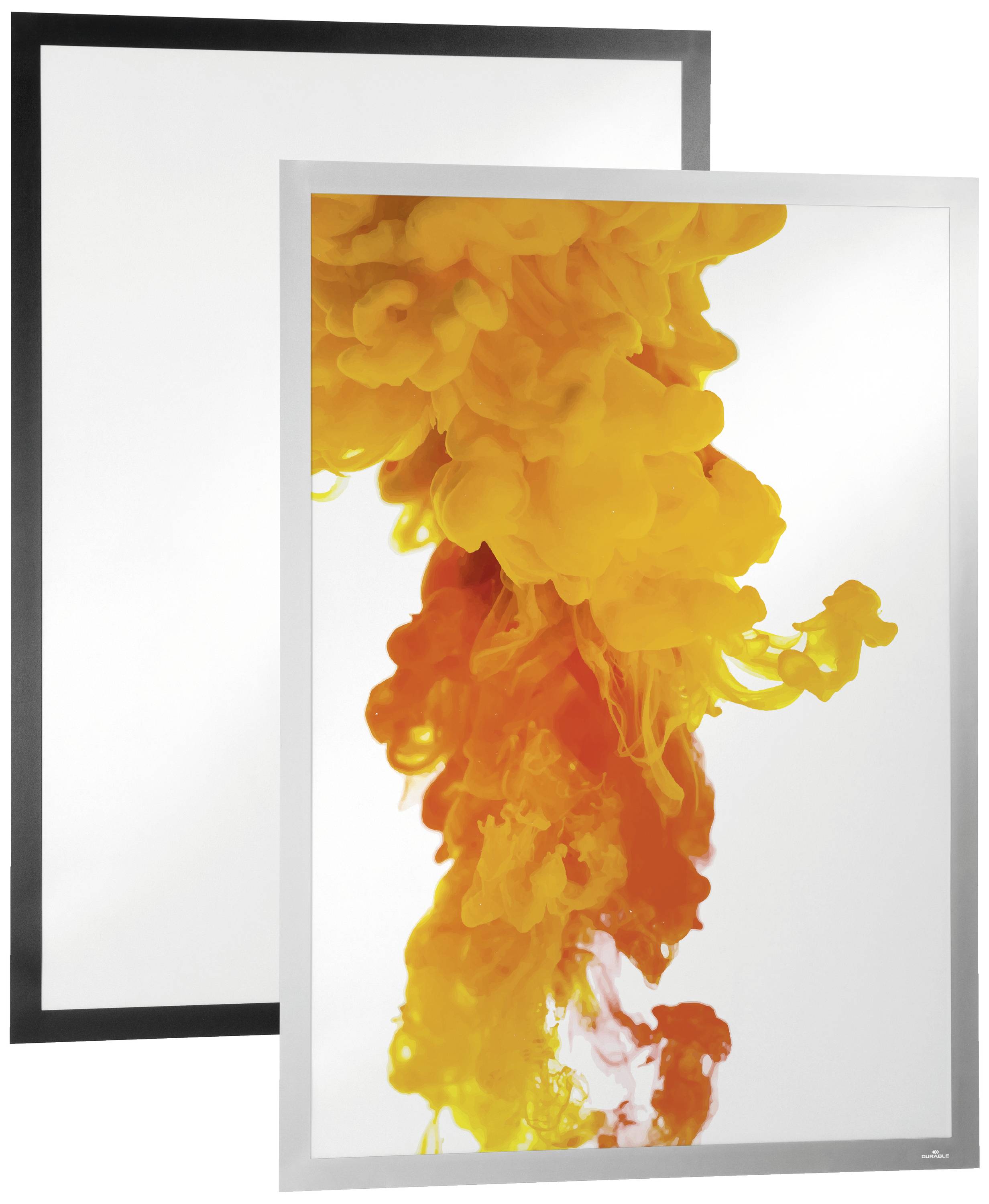 Durable 505501 Ad frame (self-adhesive) Black (W x H x D) 639 x 886 x 28 mm A1