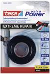 tesa EXTRA Power Extreme repair tape in pack of 3-piece self-fusing repair tape made of silicone for insulating and sealing - 3x 2.5 m: 19mm - black
