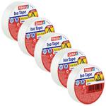 tesa insulating tape in 5 pack- Self adhesive insulating tape, heat resistant - for insulating, repairing and bundling - 5x 10 m: 15mm - white