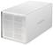 A silver, rectangular renkforce enclosure with a perforated front, likely designed to serve as an external hard drive or device unit.
