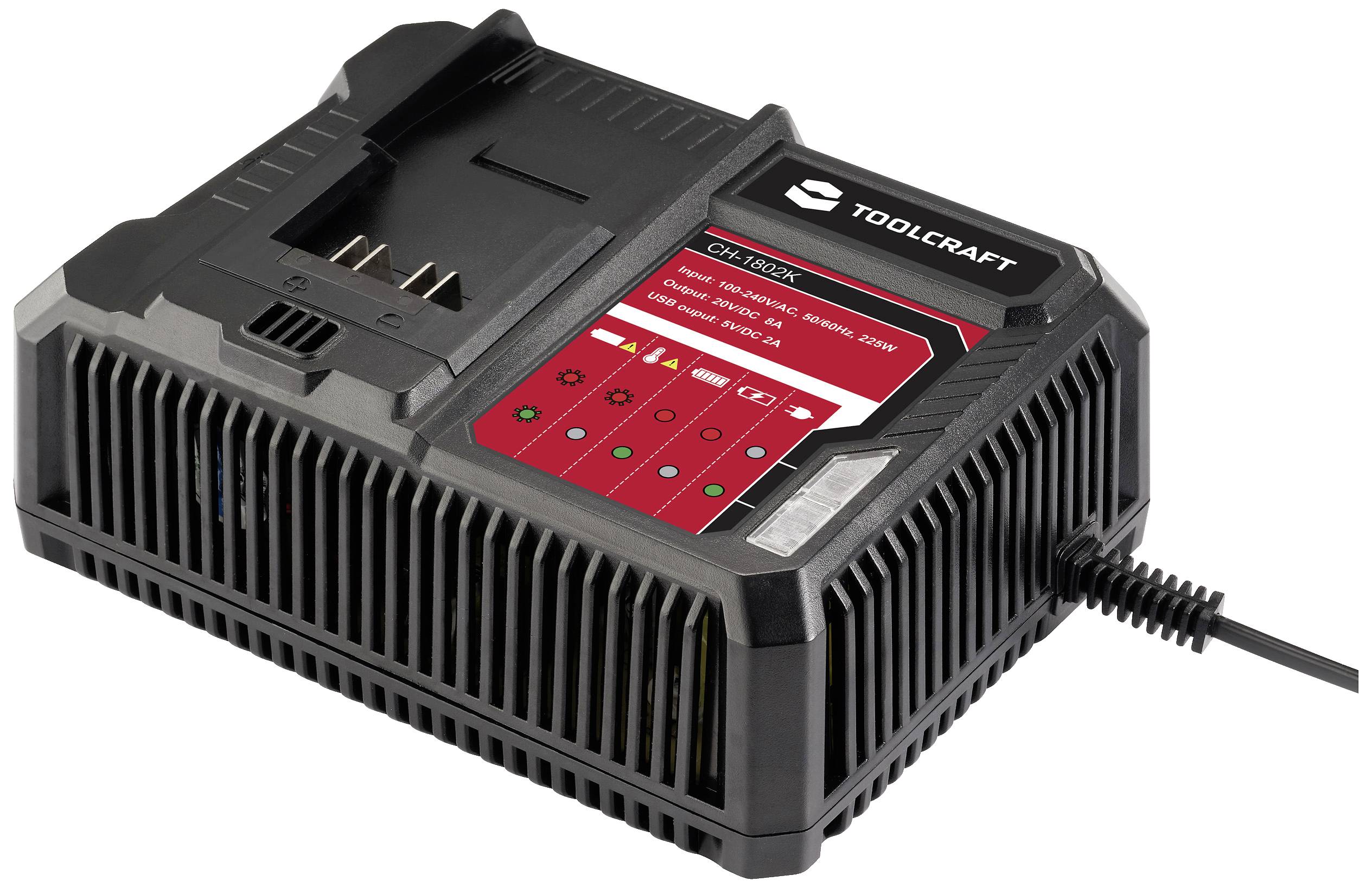 TOOLCRAFT ALG-1802 / TAWB-200 Battery pack charger