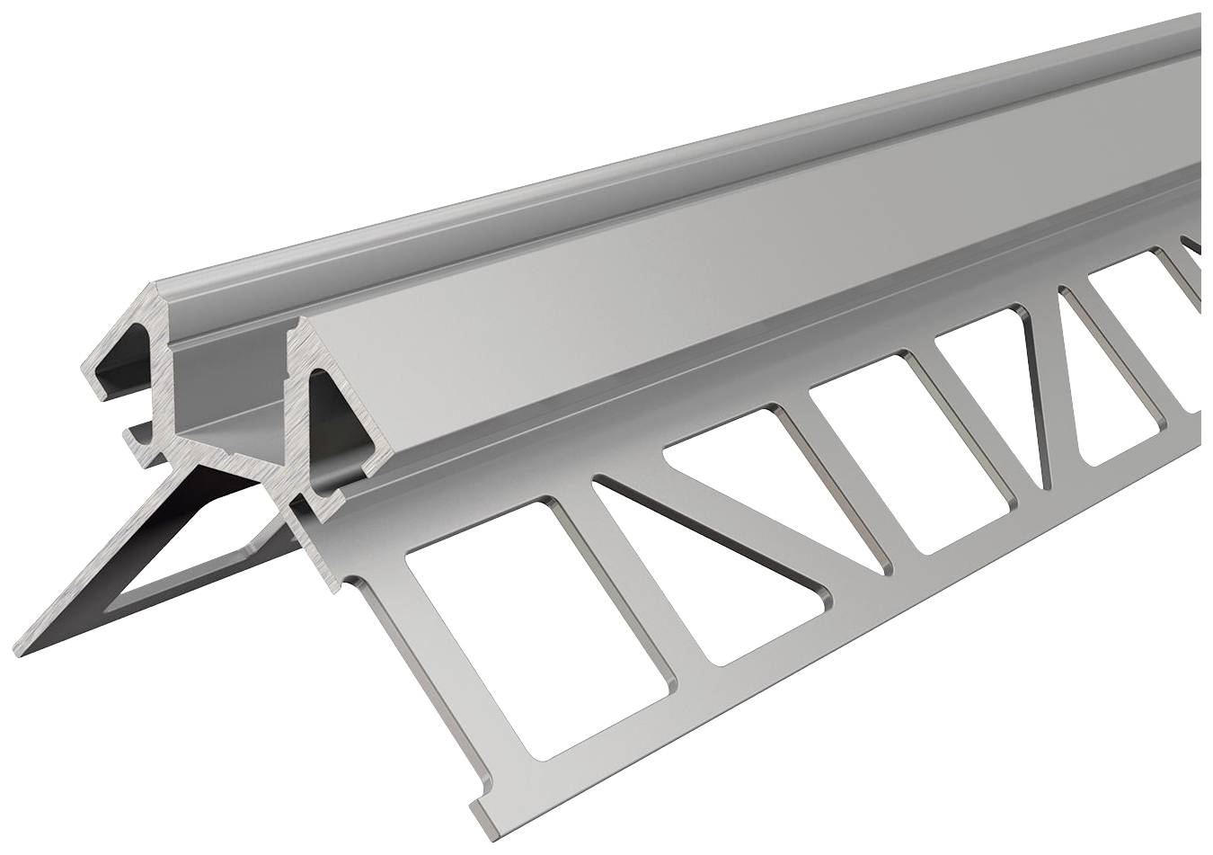 Deko Light 975351 EV-02-08 Tile edging strip Aluminium (L x W x H) 2500 x 42 x 42 mm 2.50 m