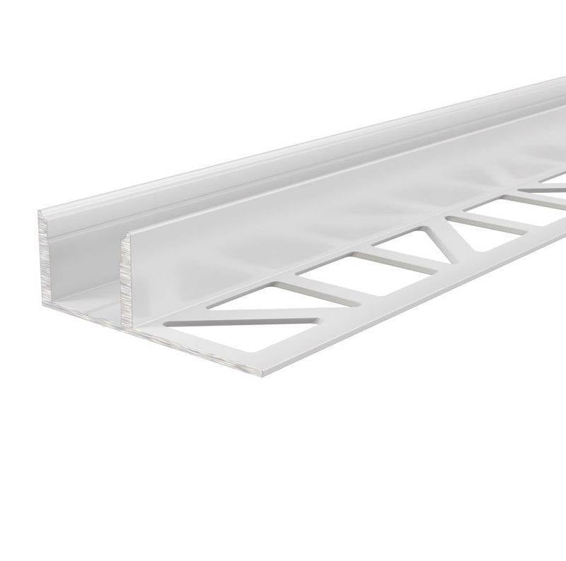 Deko Light 975365 EL-03-12 Tile edging strip Aluminium (W x H x D) 14 x 40 x 2500 mm 2.50 m