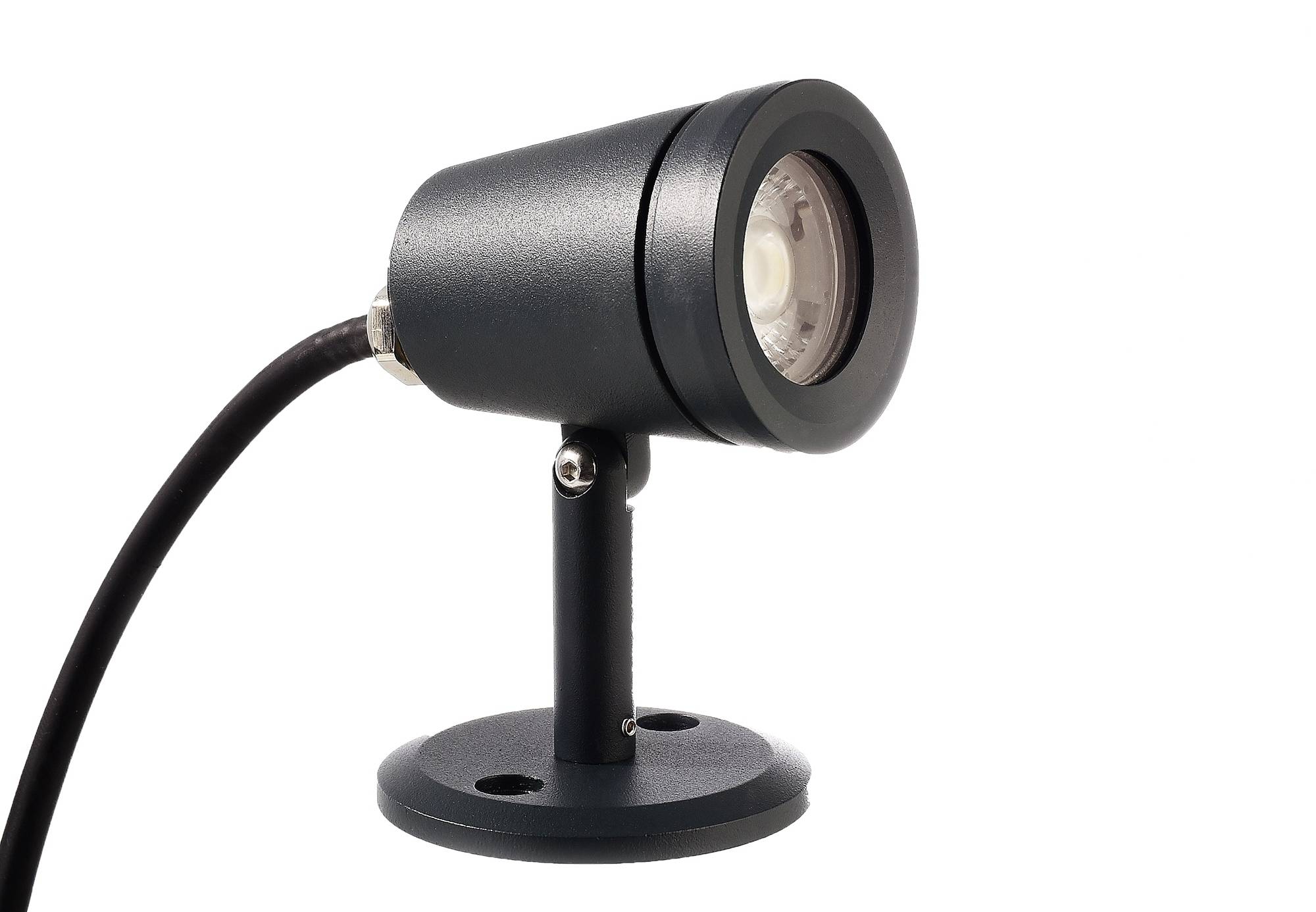 Deko Light Colt Surface-mount light COB LED Built-in LED 4 W EEC: G (A - G) Warm white Black-grey