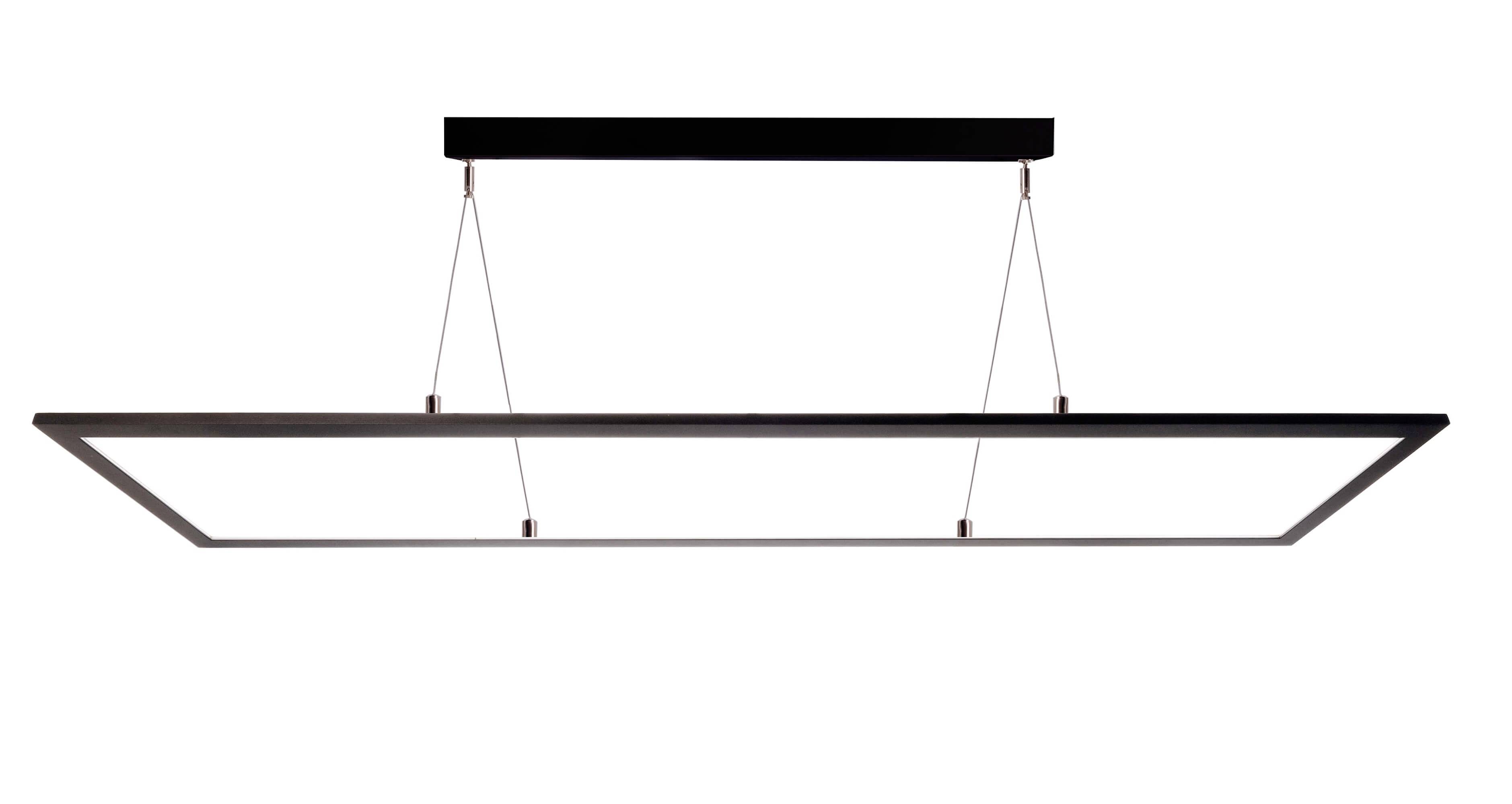 Deko Light 342158 LED Event-Panel Transparent RGBWW Pendant light EEC: D (A - G) LED (monochrome) Built-in LED 63 W Black