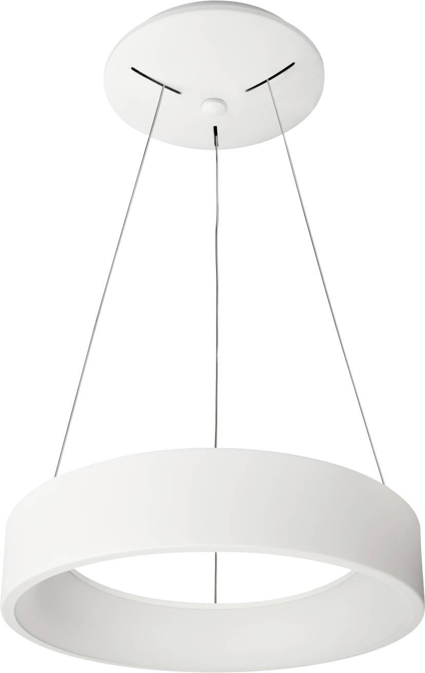 Deko Light Sculptoris 400 342183 Pendant light LED (monochrome) Built-in LED 30 W Traffic white (RAL 9016)