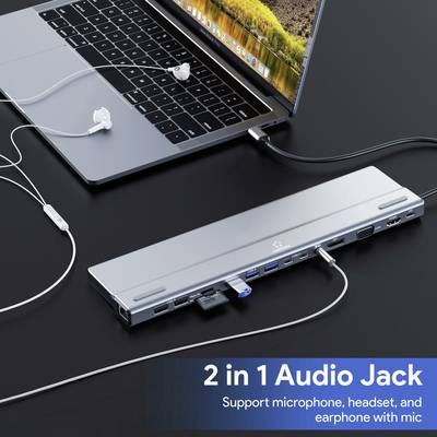 Buy Renkforce USB-C® docking station RF-DKS-902 Compatible with