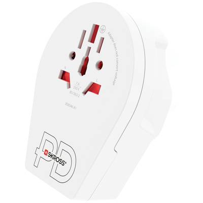 Skross 1.500291 Travel adapter Country Adapter World to UK USB C20PD