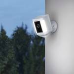 Wi-Fi IP-Compact camera 1920 x 1080 p ring Spotlight Cam Plus - Battery - White 8SB1S2-WEU0 Outdoors