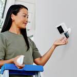 Wi-Fi IP-Compact camera 1920 x 1080 p ring Spotlight Cam Plus - Battery - White 8SB1S2-WEU0 Outdoors