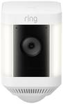 Wi-Fi IP-Compact camera 1920 x 1080 p ring Spotlight Cam Plus - Battery - White 8SB1S2-WEU0 Outdoors