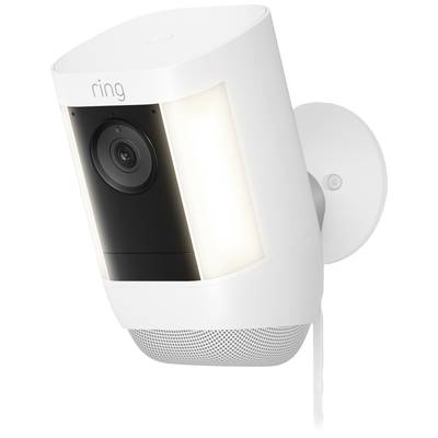 ring Spotlight Cam Pro - Plug-In - White 8SC1S9-WEU2 Wi-Fi IP  CCTV camera  1920 x 1080 p