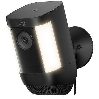 ring Spotlight Cam Pro - Plug-In - Black 8SC1S9-BEU2 Wi-Fi IP  CCTV camera  1920 x 1080 p