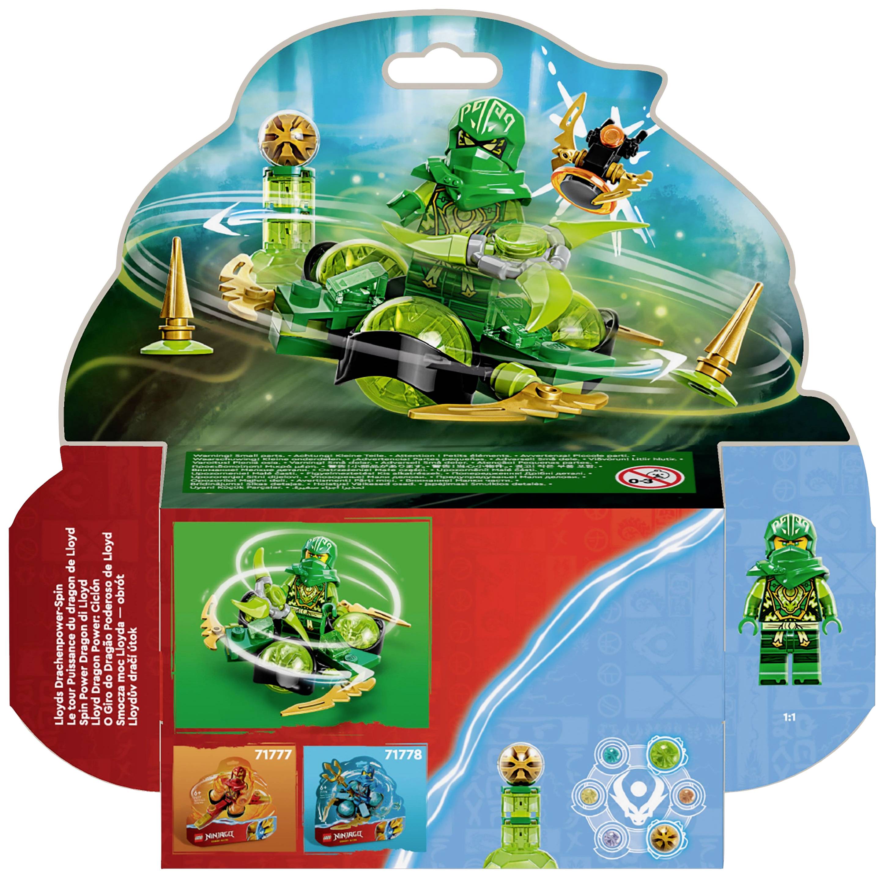 71779 Lego® Ninjago Lloyds Dragon Power Spinjitzu Spin 0314