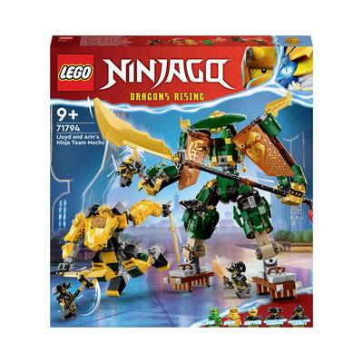 71794 LEGO® NINJAGO Lloyds and Arins Training Mechs