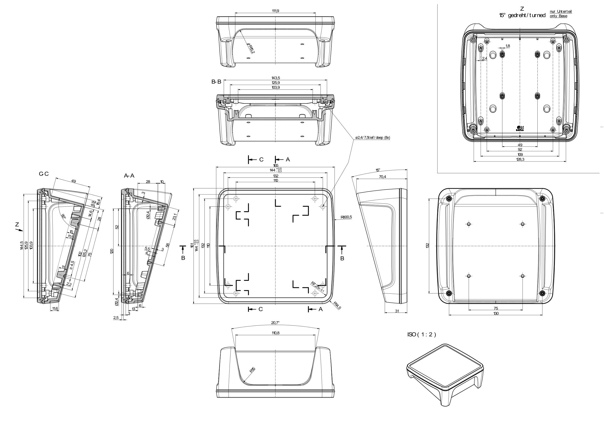 An upward-pointing stylised arrow.