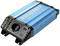 'Blue Voltcraft MSW 700-12-G power inverter with socket and USB port on the front.'