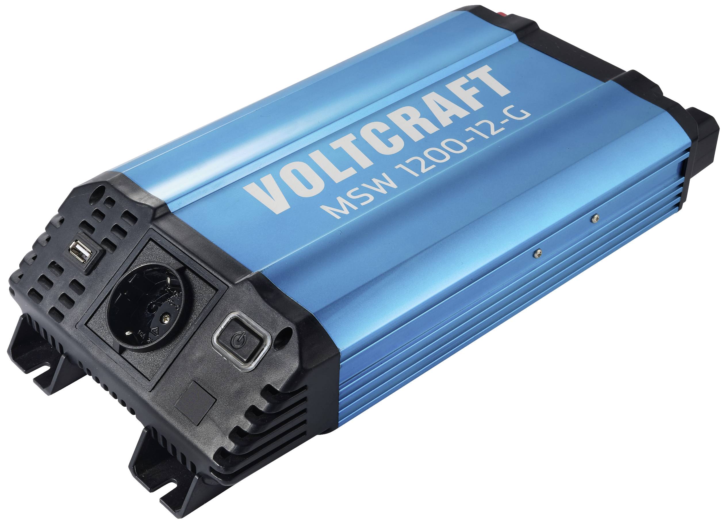 VOLTCRAFT Inverter MSW 1200-12-G 1200 W 12 V DC - 230 V AC Modified sine wave