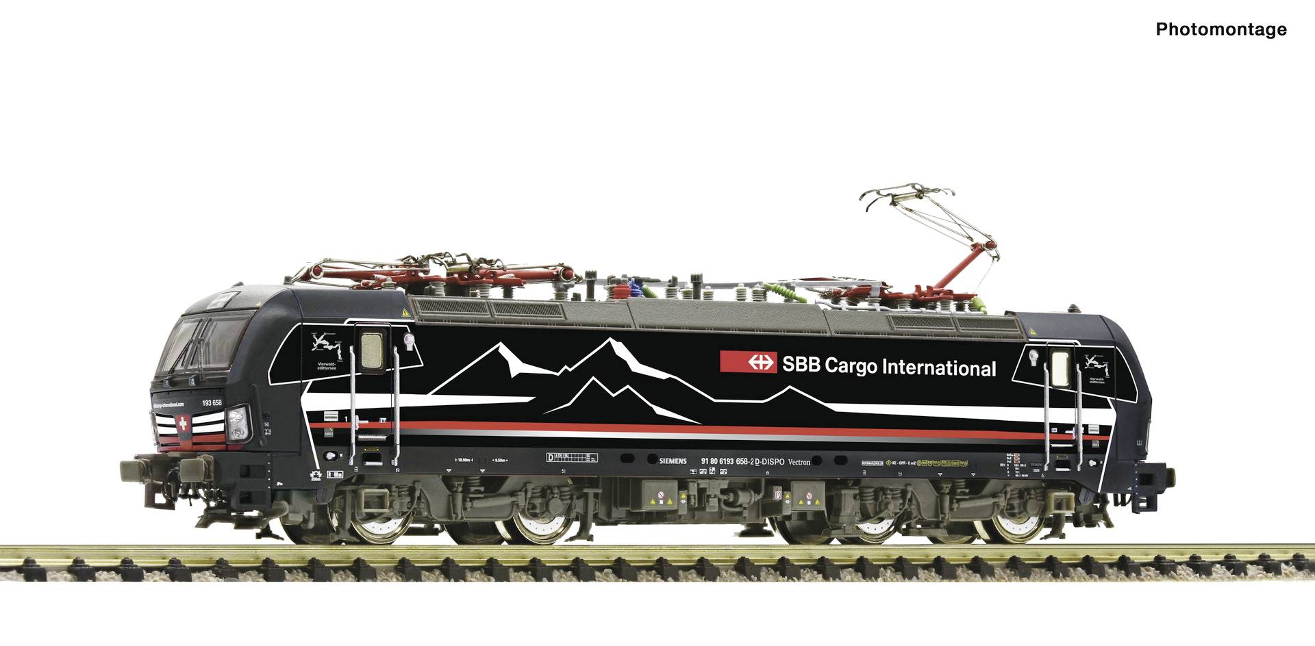 Fleischmann 739291 N E-Loc 193 658-2 of SBB Cargo International