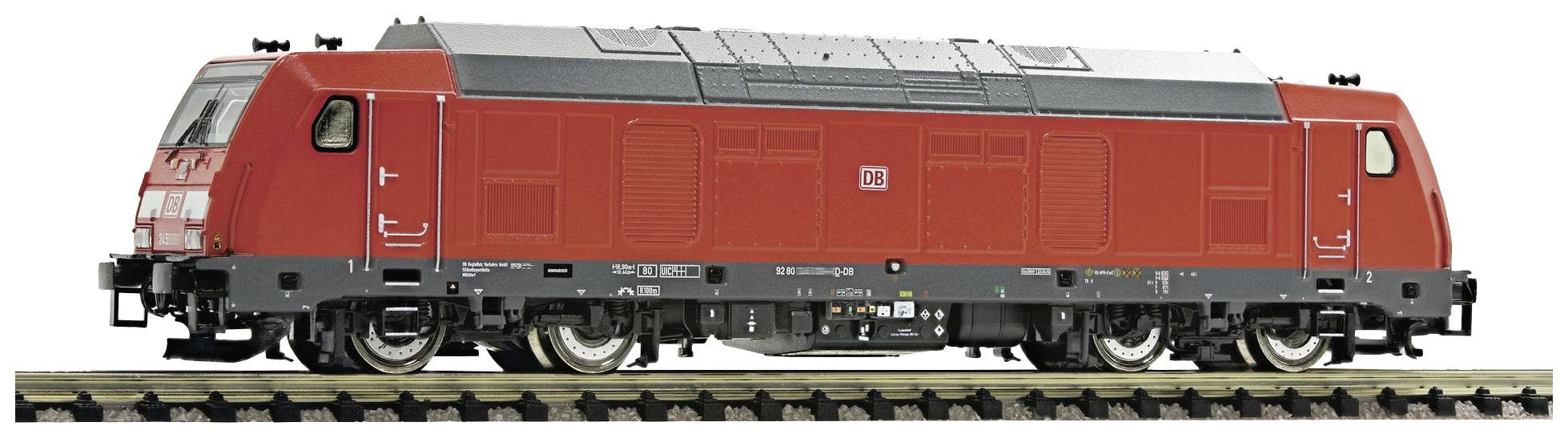 Fleischmann 7360010 N series 245 diesel locomotive of DB AG