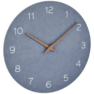 TFA Dostmann 60.3054.06 Quartz Wall clock 297 mm x 45 mm  Blue 