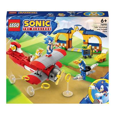 76991 LEGO® Sonic the Hedgehog TAIL‘ Tornado flyer with workshop