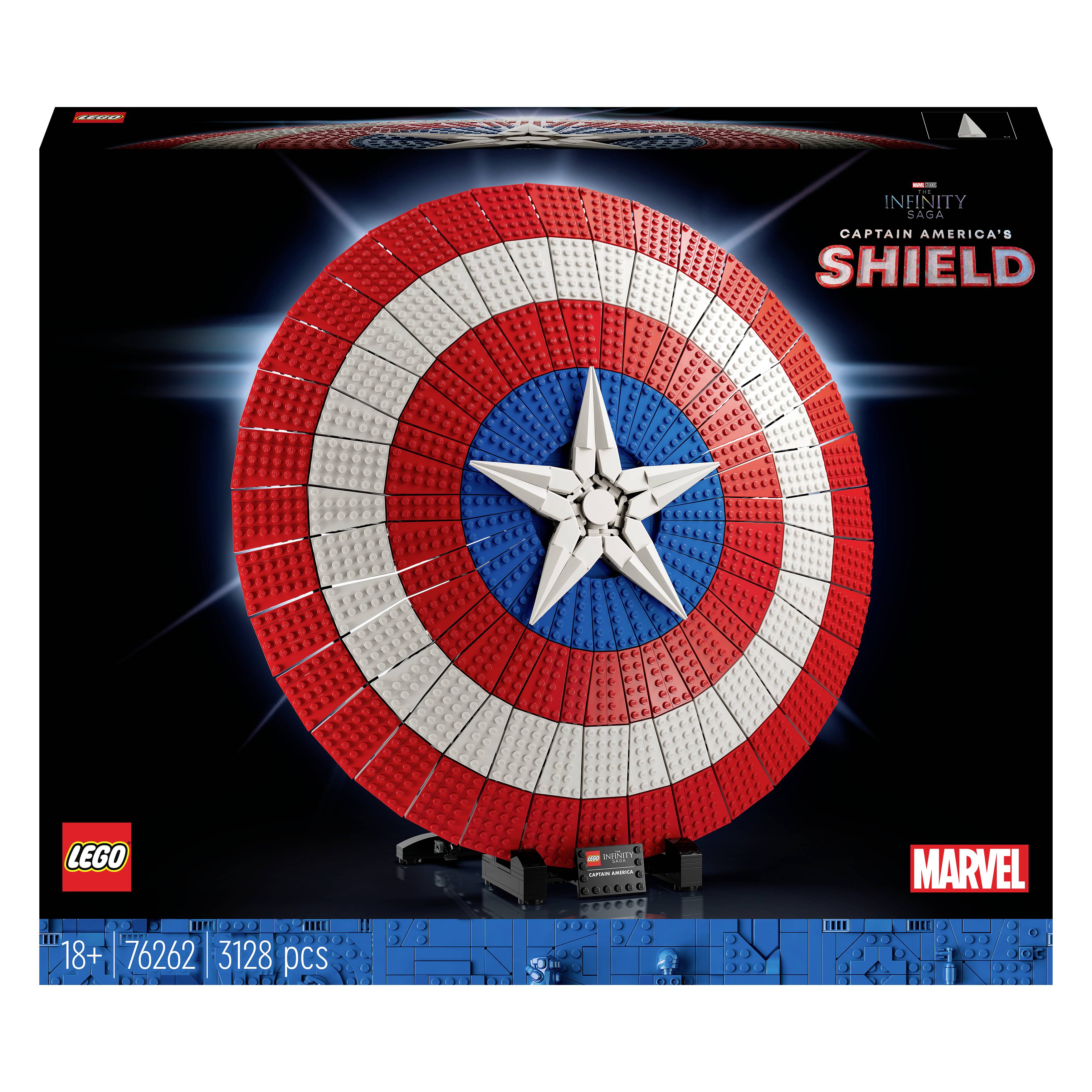 76262 LEGO® MARVEL SUPER HEROES Captain Americas sign | Conrad.com