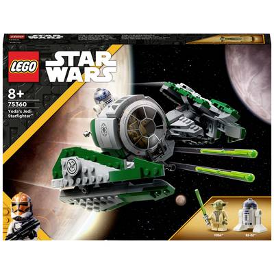 Image of 75360 LEGO® STAR WARS™ Yodas Jedi Star fighter