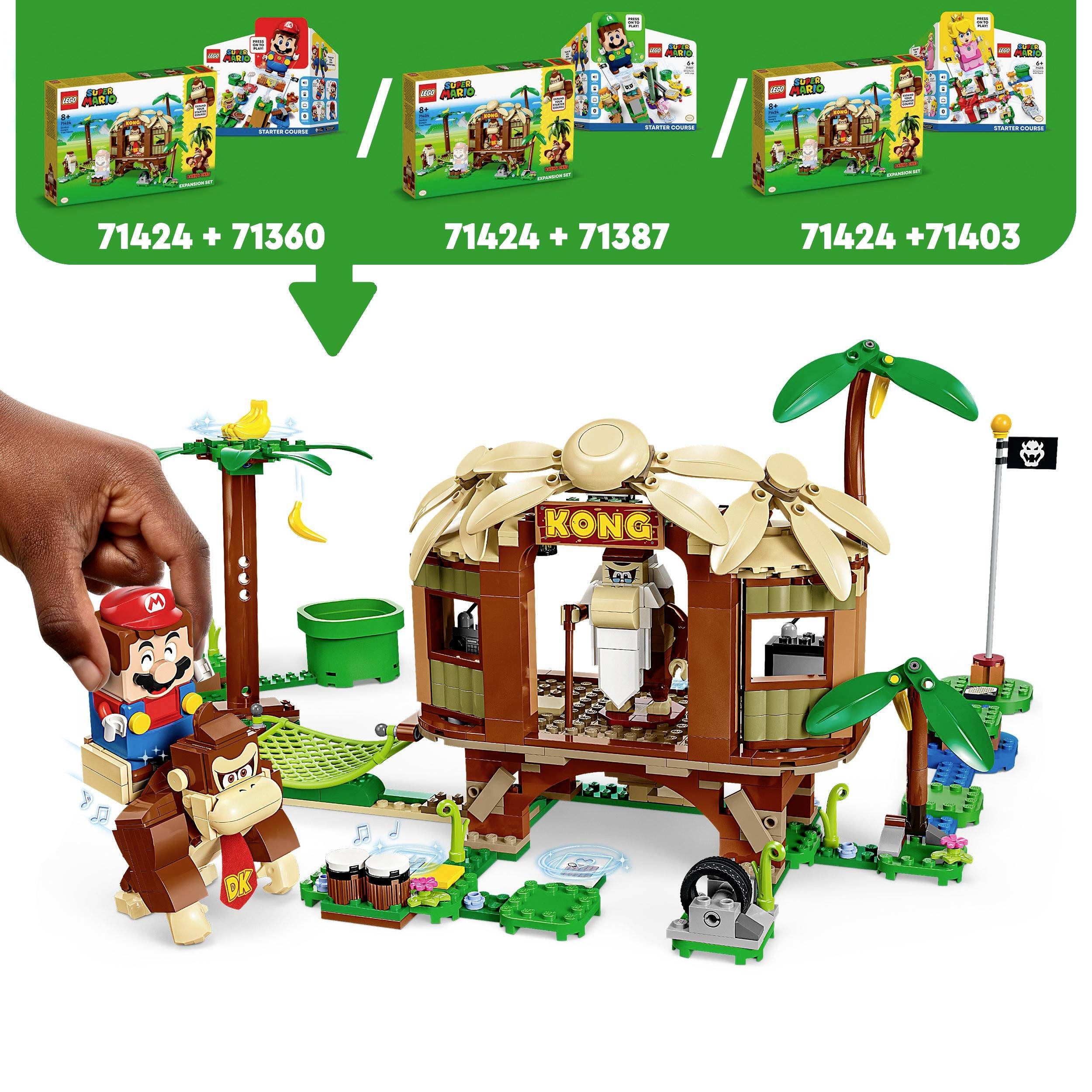 71424 LEGO® Super Mario™ Donkey Kong's Tree House Extension Kit ...