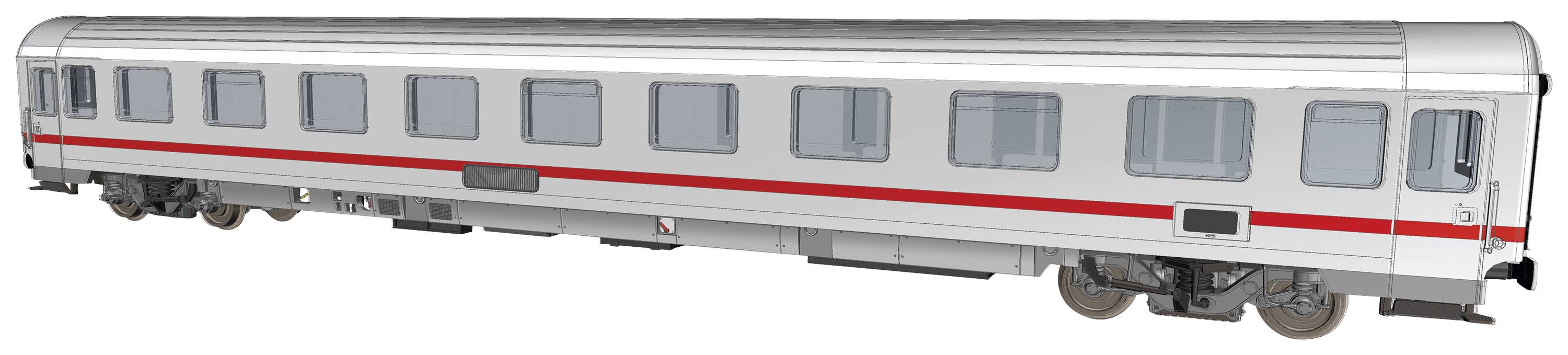 Piko H0 58543 H0 Passenger wagon Eurofima 1. CL of DB AG