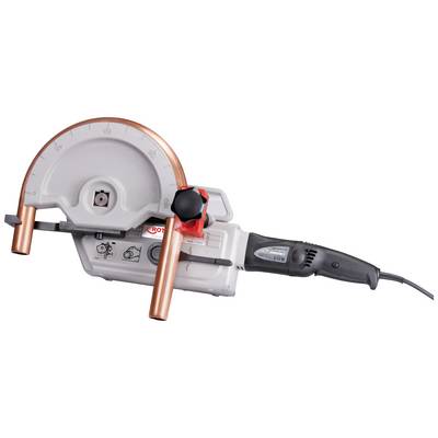 Electric pipe welding tool with black handle and two copper heating rods, suitable for plastic pipe connections.
