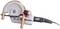 Electric pipe welding tool with black handle and two copper heating rods, suitable for plastic pipe connections.