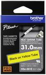 Brother HESEE661E Black on Yellow