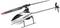 A remote-controlled model helicopter, CI29V2, white-black, with rotor blades and tail rotor. Suitable for flight enthusiasts.