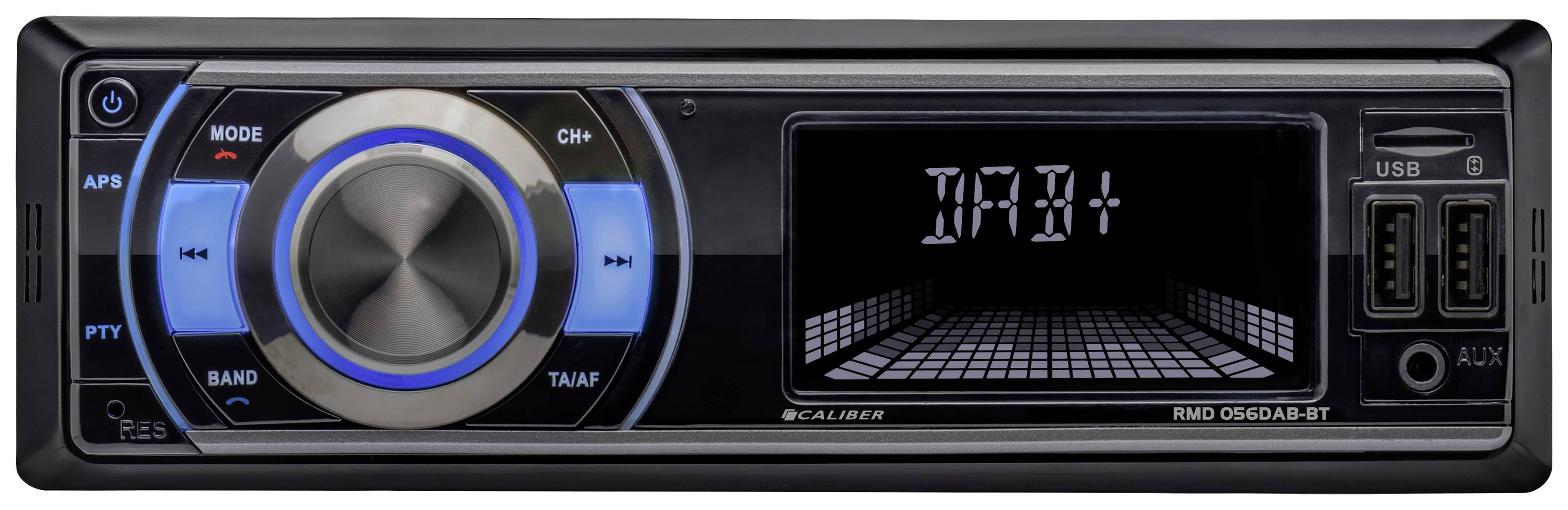Autoradio mit Bluetooth und Flip Screen - 1 DIN - DAB+ und FM  (RMD579DAB-BT)