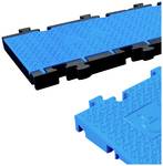 Defender MIDI 5 2D R BLU module system for wheelchair ramp and wheelchair-accessible transition ramp
