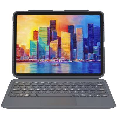 ZAGG ProKeys with Trackpad Tablet PC keyboard and book cover Compatible with (tablet PC brand): Apple iPad Air 10.9 (4th